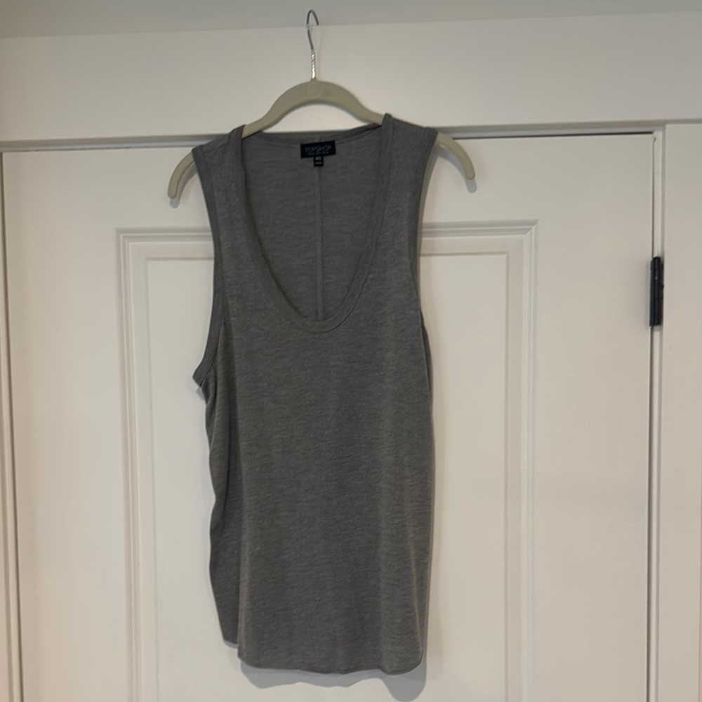 Topshop Gray Tank Top